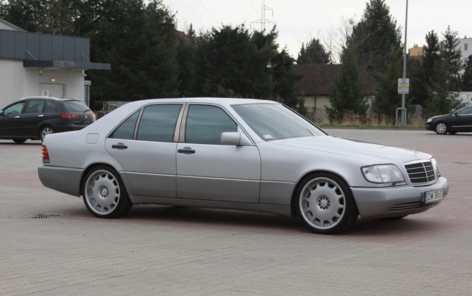 Mercedes-Benz Klasa S cena 39900 przebieg: 289000, rok produkcji 1991 z Wrocław małe 596